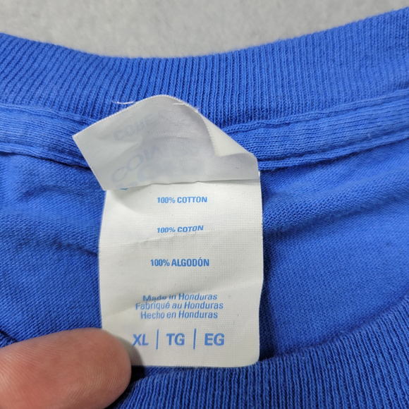 OKC Thunder 2024 NBA Playoffs Blue Gameday Promo Shirt XL Devon Energy Logo - Picture 4 of 9